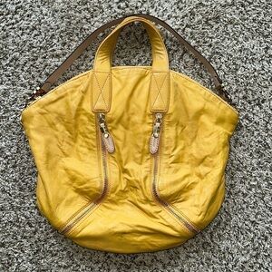 orYANY  shoulder bag  YELLOW crossbody foldover